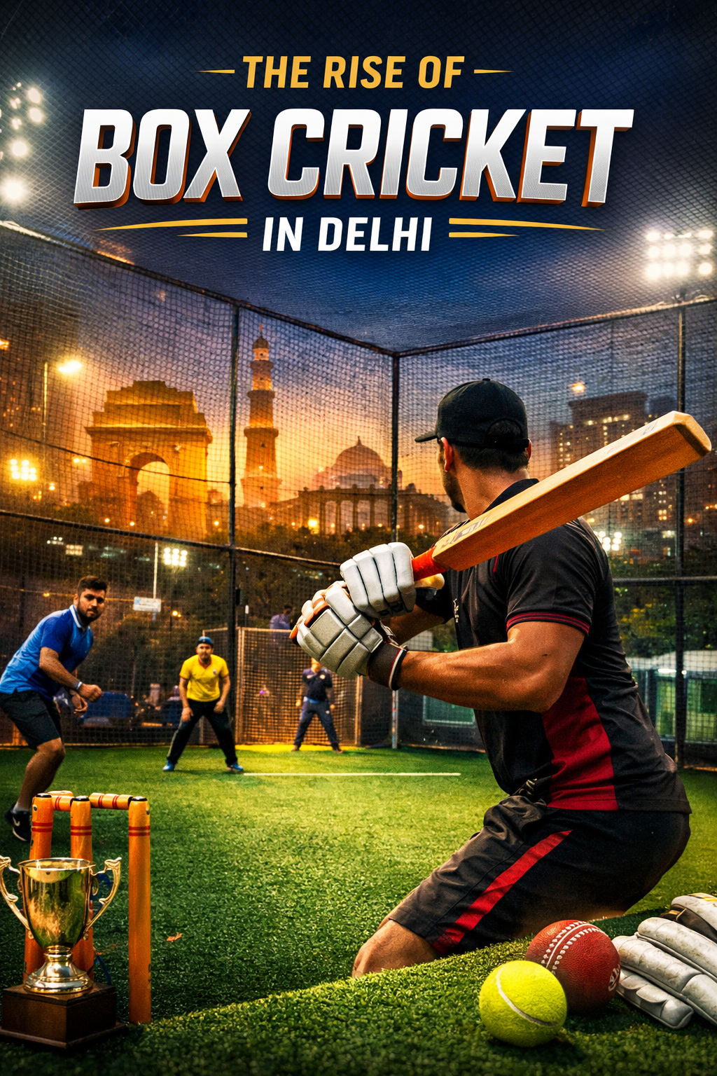The Rise of Box Cricket in Delhi: A New Urban Cricket&nbsp;Culture